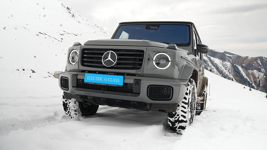 Электрлі Gelandewagen Қазақстанға келді