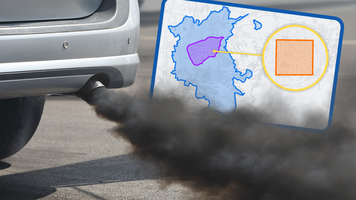 Алматыдағы шығарынды деңгейі төмен аймақтар