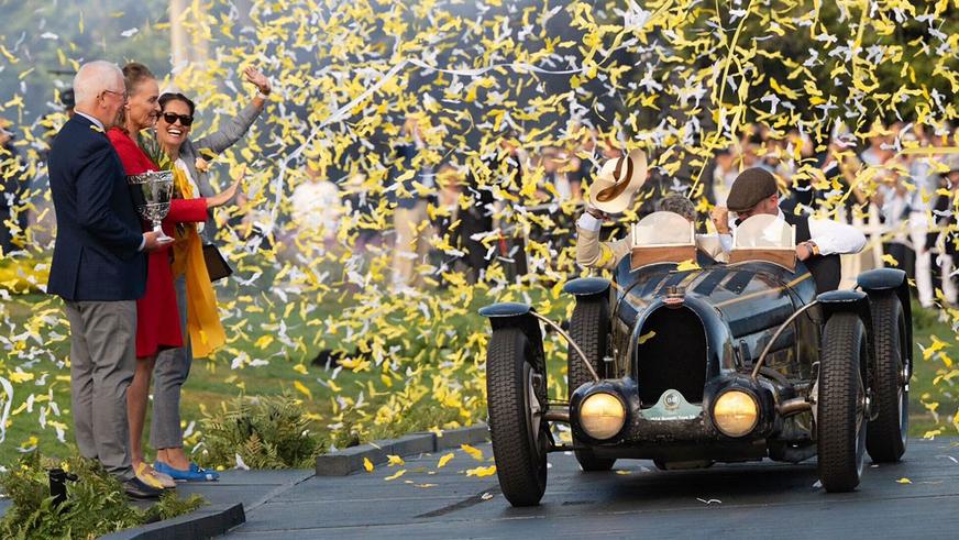 Гоночный Bugatti Type 59 стал триумфатором Пеббл-бич