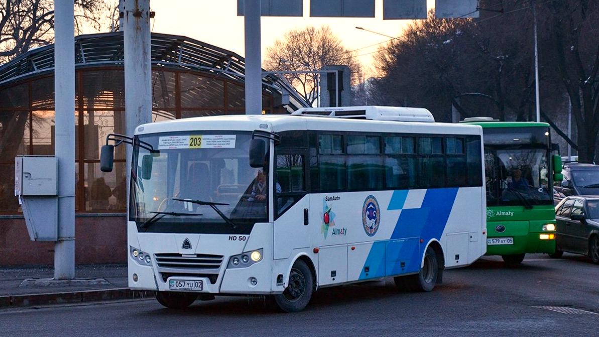 Автобусы из пригорода запустят в Алматы с 12 января