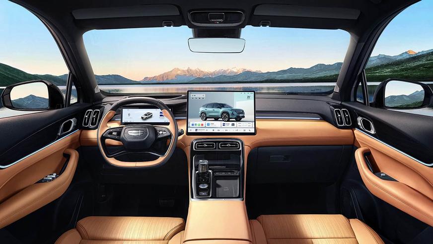 Geely рассекретила новое поколение кроссовера Atlas