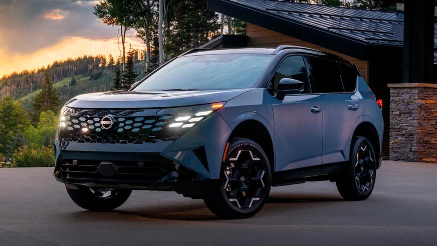 В США дебютировал новый гибридный Nissan Rogue