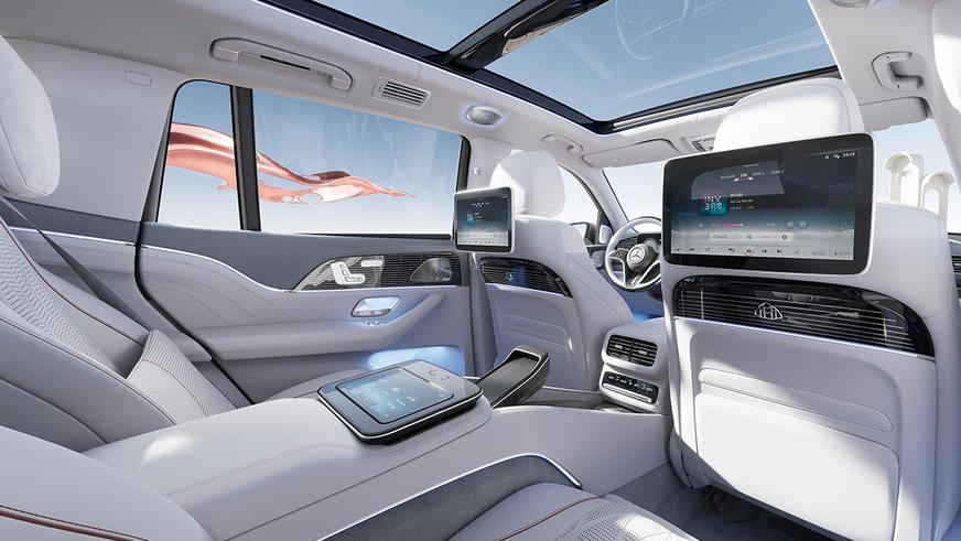 Представлен обновлённый Mercedes-Benz GLS: новые функции и гибридные моторы