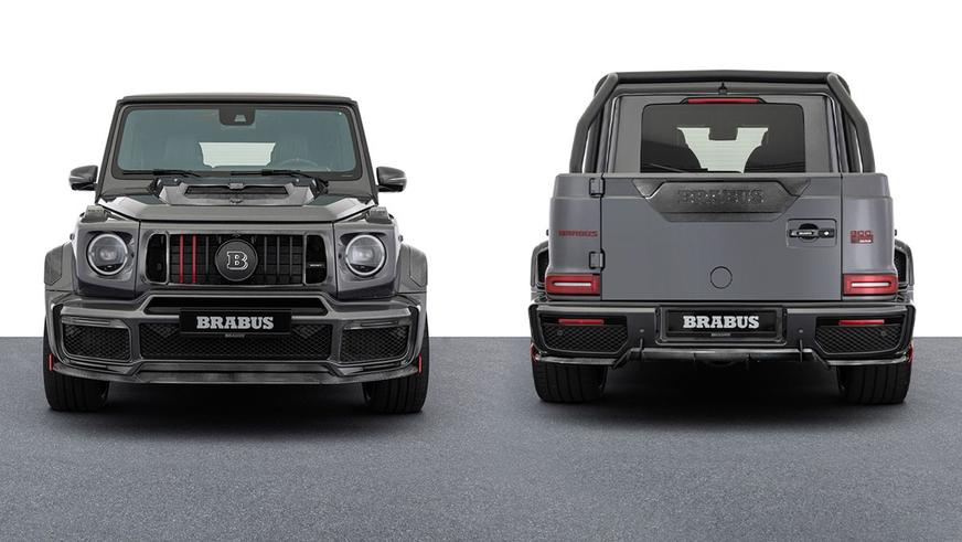 Brabus сделал из G-Class 900-сильный пикап