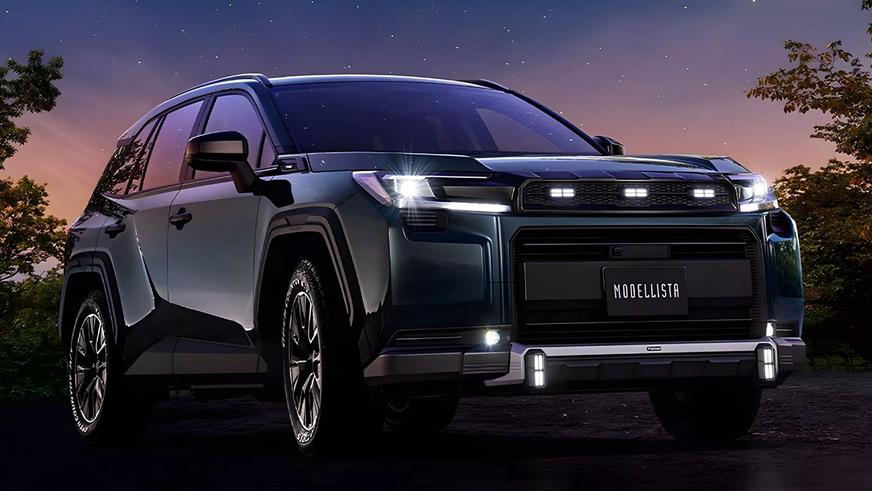 Новый Toyota RAV4 получил сразу два бодикита в Японии