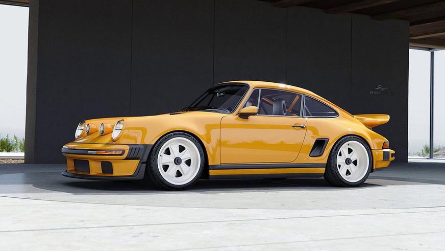 Новый Porsche 911 от Singer получил выдвижные противотуманки