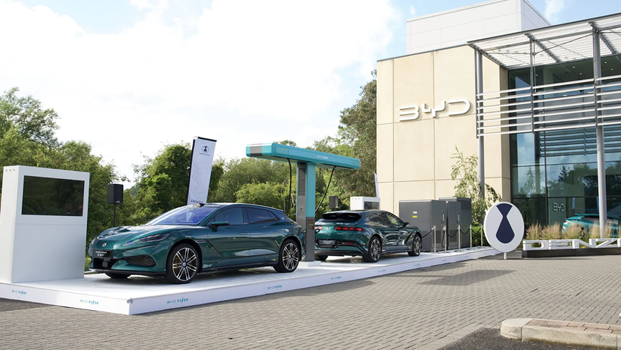 BYD развернёт сверхбыстрые зарядки в Северной Америке