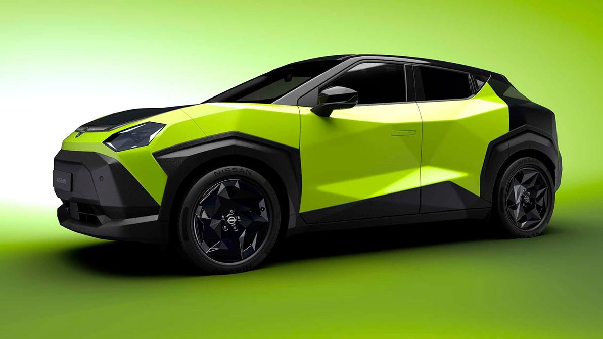 Электрлі Nissan Juke-тің алғашқы суреттері