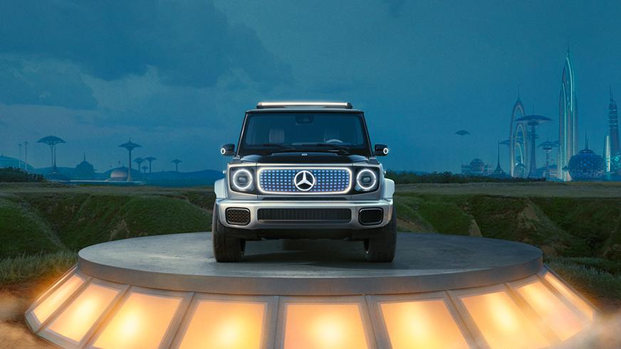 Так выглядит электрический Mercedes-Benz G-Class