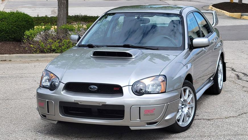 Практически новая Subaru Impreza WRX STi на торгах в США