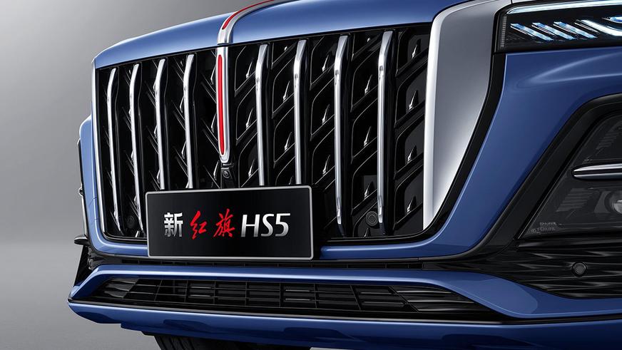 В Китае обновился кроссовер Hongqi HS5, который появится в Казахстане