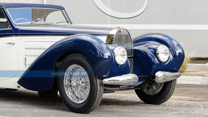 Редчайший довоенный Bugatti оценили в 3.5 миллиона долларов