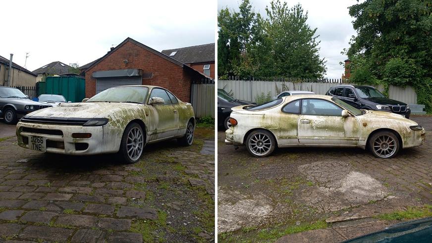 Редкую Toyota Celica в плачевном состоянии продают в Великобритании