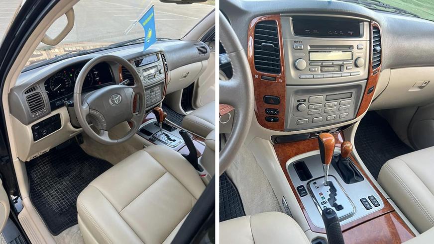Land Cruiser 100 c мизерным пробегом продают на Kolesa.kz