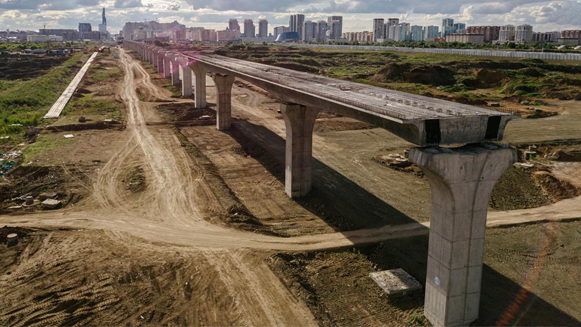 Астана әкімі LRT құрылысын аяқтауға уәде берді