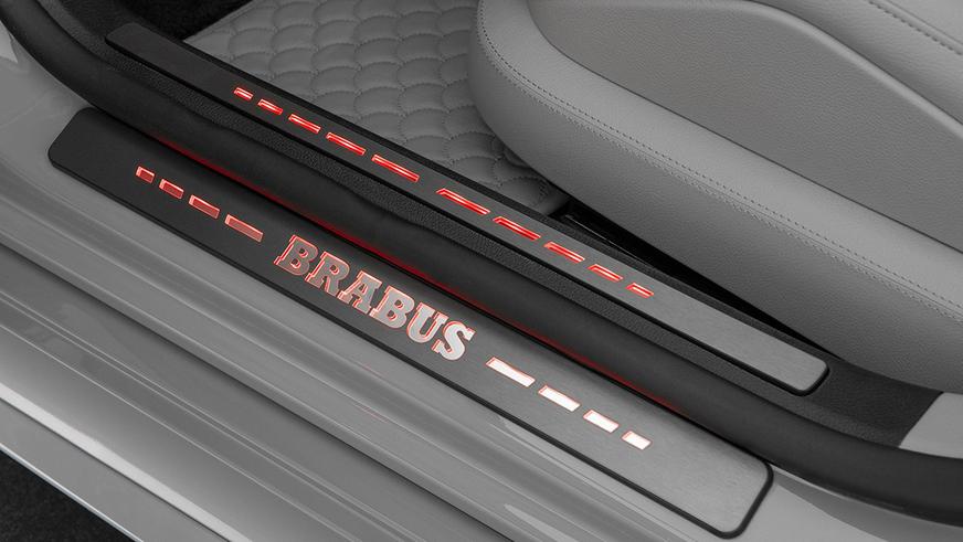 Монохромный Mercedes-Benz S-класса от Brabus: тысяча гибридных «лошадей»
