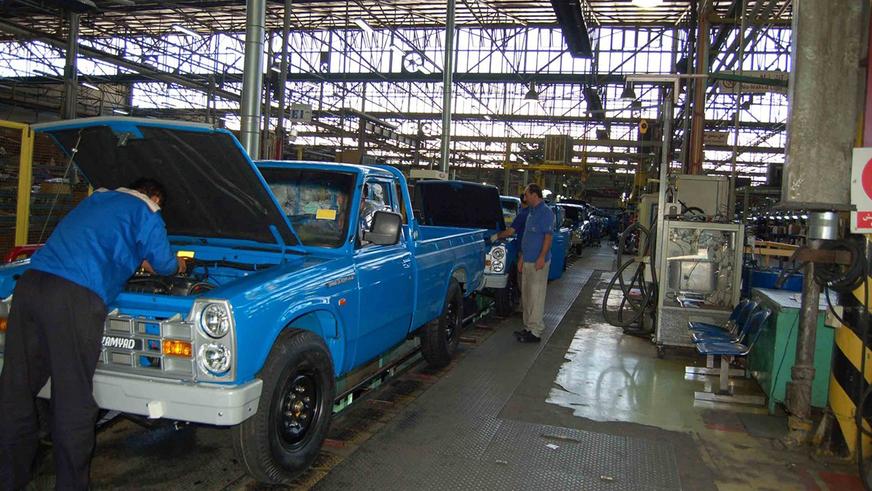 В Иране сделали праворульный Nissan для Кении