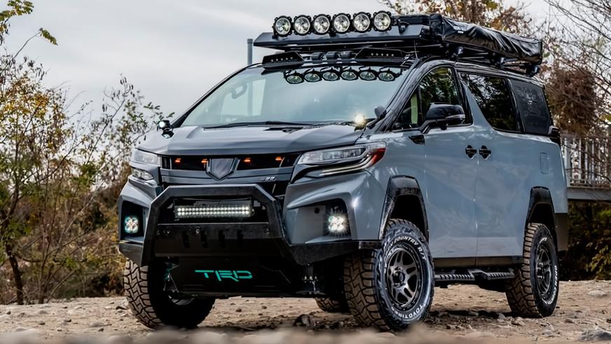 Toyota Alphard превратили во вседорожный минивэн