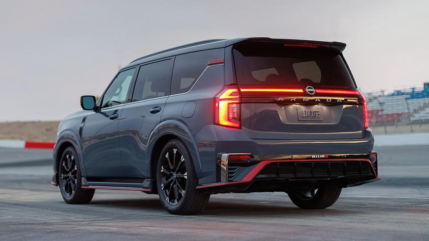 Внедорожники Nissan Armada и Patrol стали мощнее в новой версии от Nismo