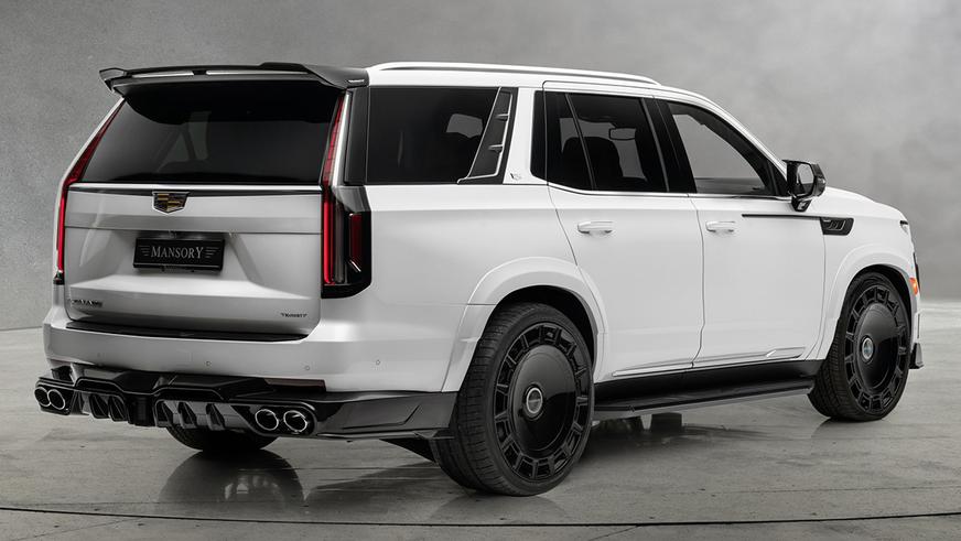 Ателье Mansory взялось улучшить Cadillac Escalade