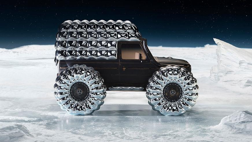 Гелик в очередной раз стал арт-объектом