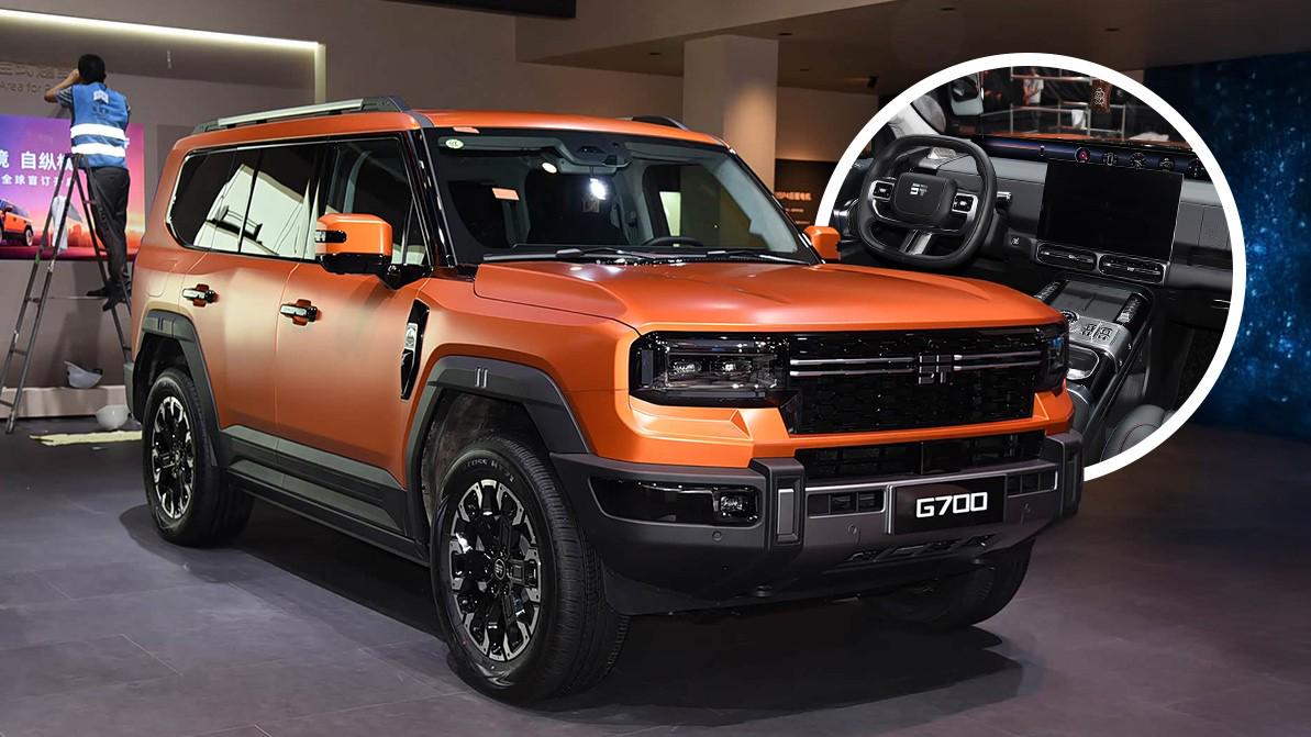 У Jetour появился роскошный внедорожник Zongheng G700