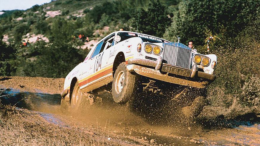 На аукцион выставили культовый Rolls-Royce, участвовавший в «Дакаре»