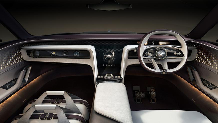 Bentley показала первый электрокар — экзотический 3-местный кроссовер