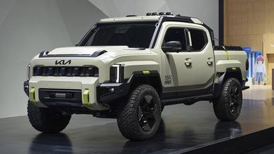 Первый пикап Kia получил более внедорожную версию