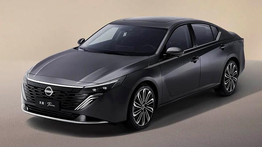 Первые фото обновлённой Nissan Teana для Китая
