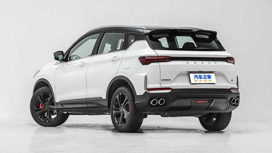 Geely показал обновлённый Coolray для экспорта