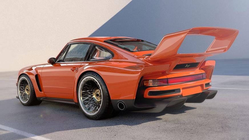 Ателье Singer напомнило о винтажных гоночных Porsche рестомодом DLS Turbo