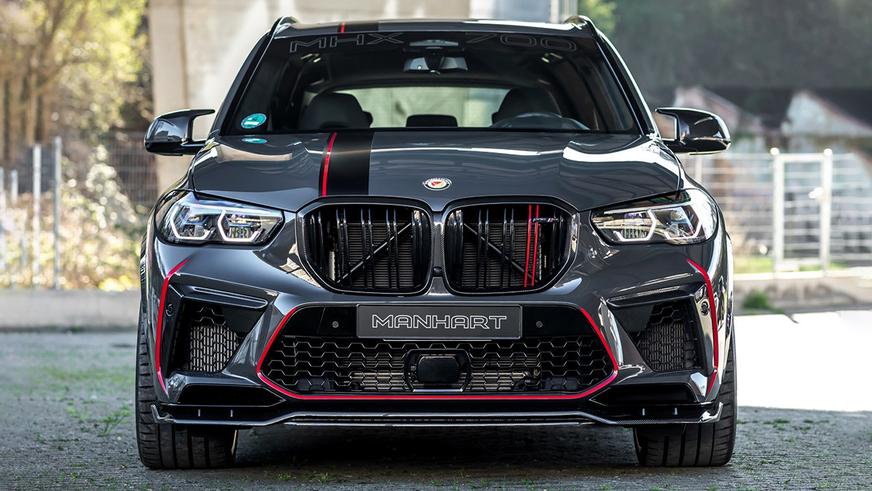 Ателье Manhart форсировало дорестайлинговый BMW X5 M