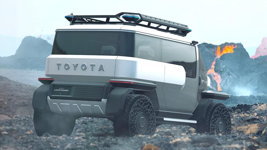 В Toyota создали маленький луноход в стиле Land Cruiser