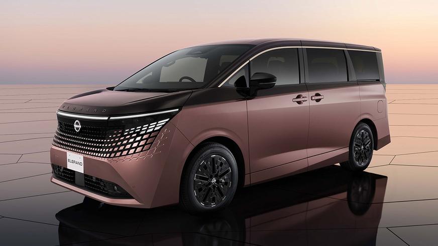 Представлен новый минивэн Nissan Elgrand