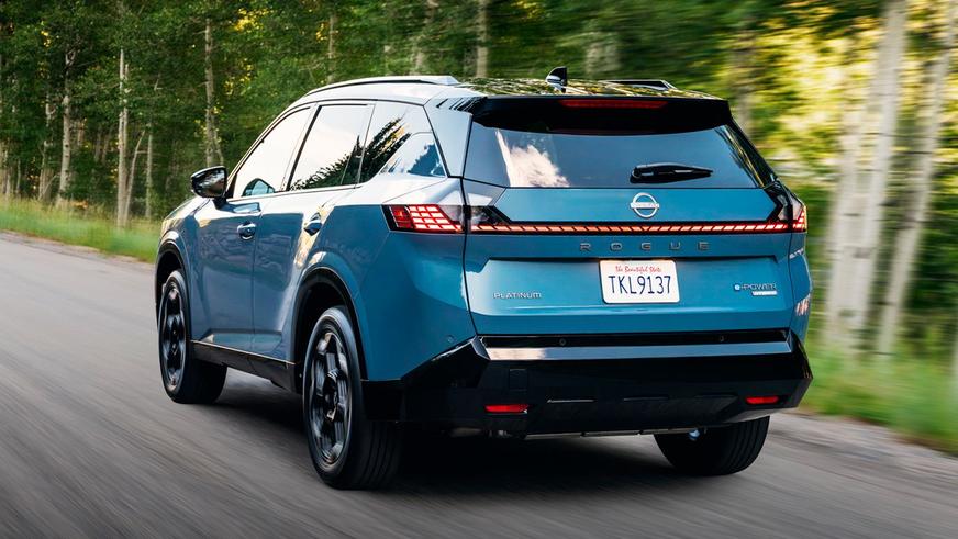 В США дебютировал новый гибридный Nissan Rogue