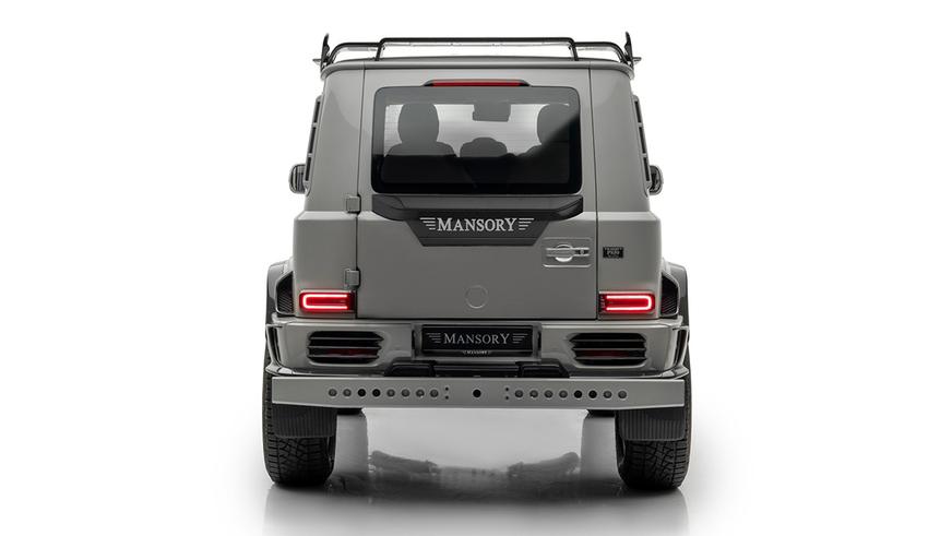 Новый G-Class от Mansory: бортовые редукторы и 850 сил