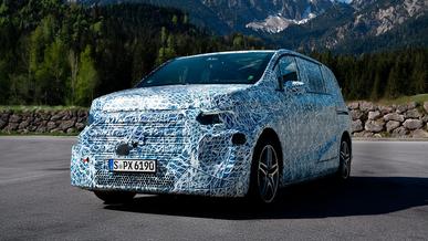 Mercedes-Benz испытала электрические вэны в Альпах