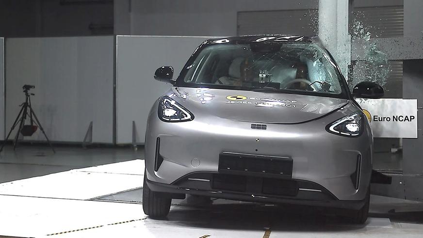 EuroNCAP проверила Geely EX2. Такой продаётся и в РК