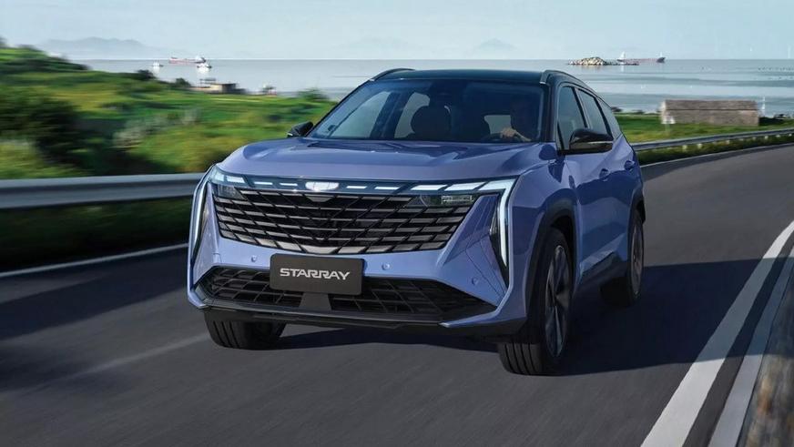 Geely анонсировала новый кроссовер для Казахстана