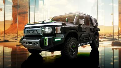 Футуристичный LC Prado от Modelista