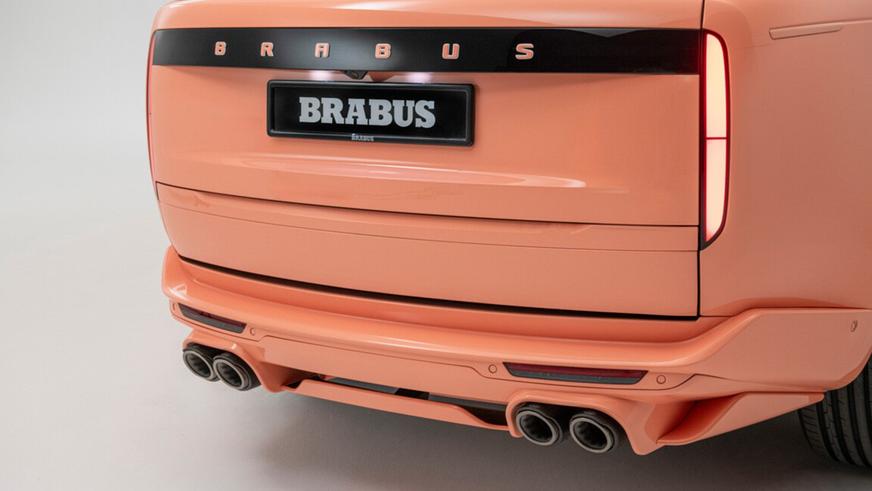 Представлен Brabus 600 Peetch — это персиковый Range Rover