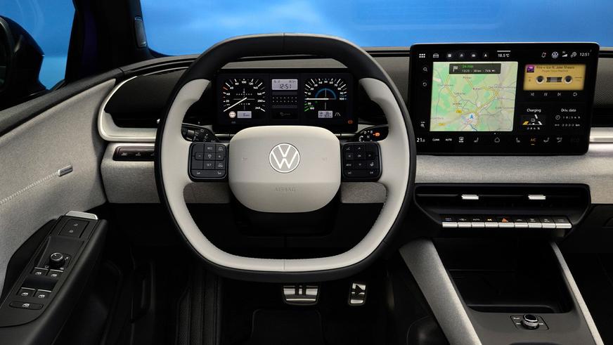 Volkswagen показала салон батарейного ID. Polo