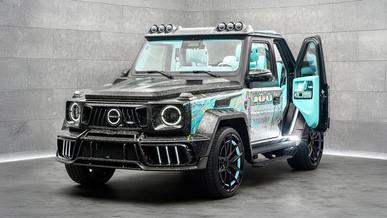 Гелик в стиле Монополии построили в Mansory
