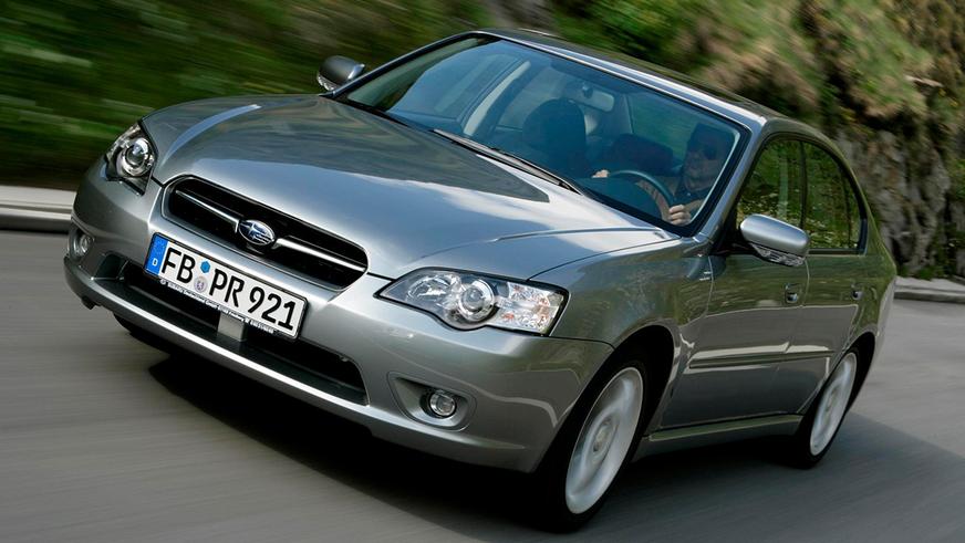 Subaru Legacy отправили на покой
