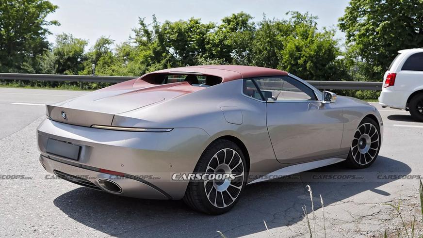 Прототип BMW Skytop засекли на тестах