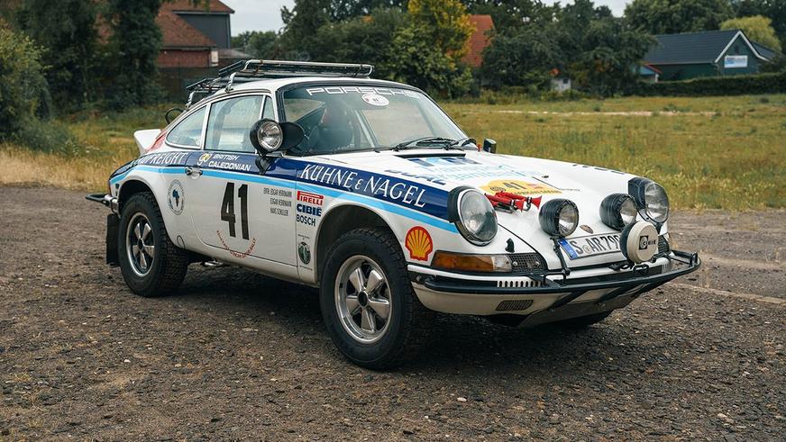 С молотка уйдёт старинный Porsche 911 для ралли
