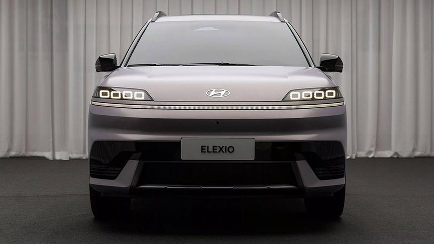 Hyundai показала эксклюзивный электрокроссовер Elexio для Китая