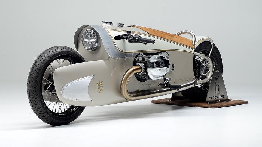 Необычный R18 The Crown построили в честь 100-летия BMW Motorrad