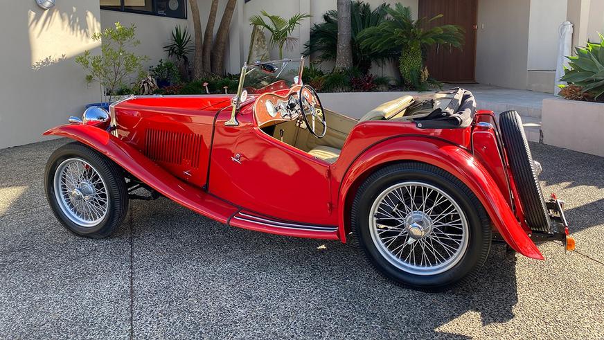 Обнаружен 74-летний родстер MG с пробегом всего 1340 км